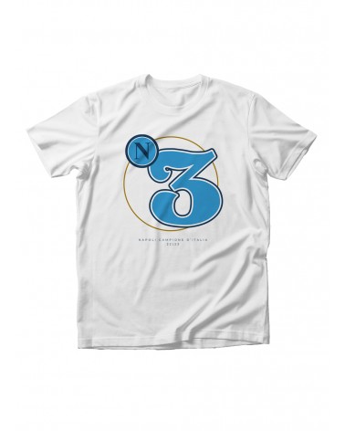 T-shirt celebrativa Three